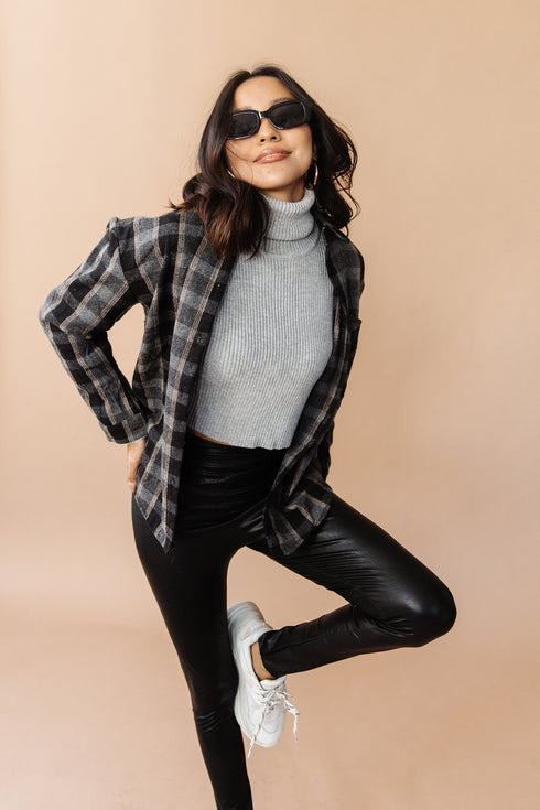 Glow Up Sweater // Gray